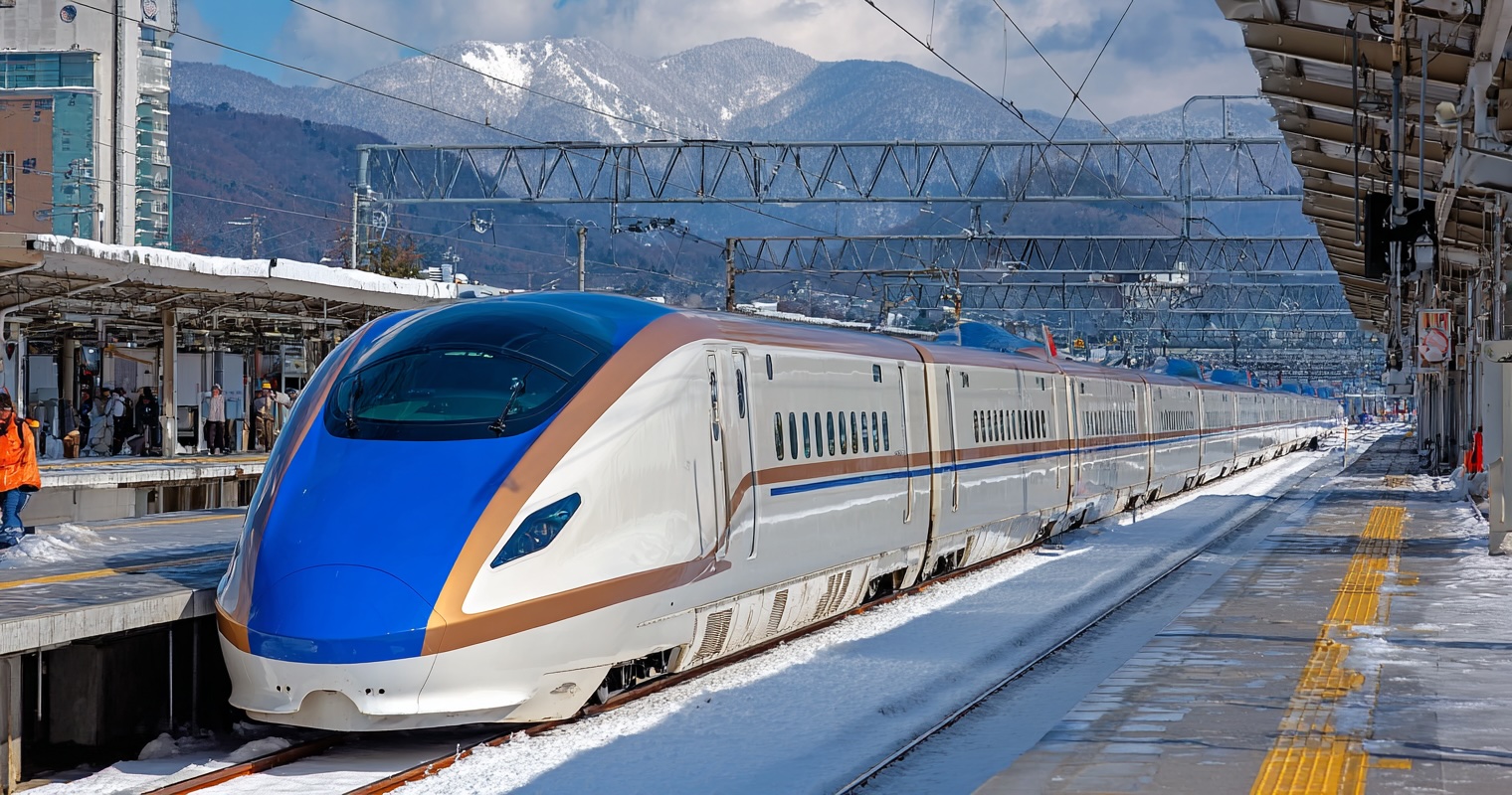 Map showing route from Tokyo to Jigokudani Monkey Park